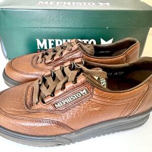 Mephisto Match Walking Shoes Women’s 6.5 Tobacco Brown